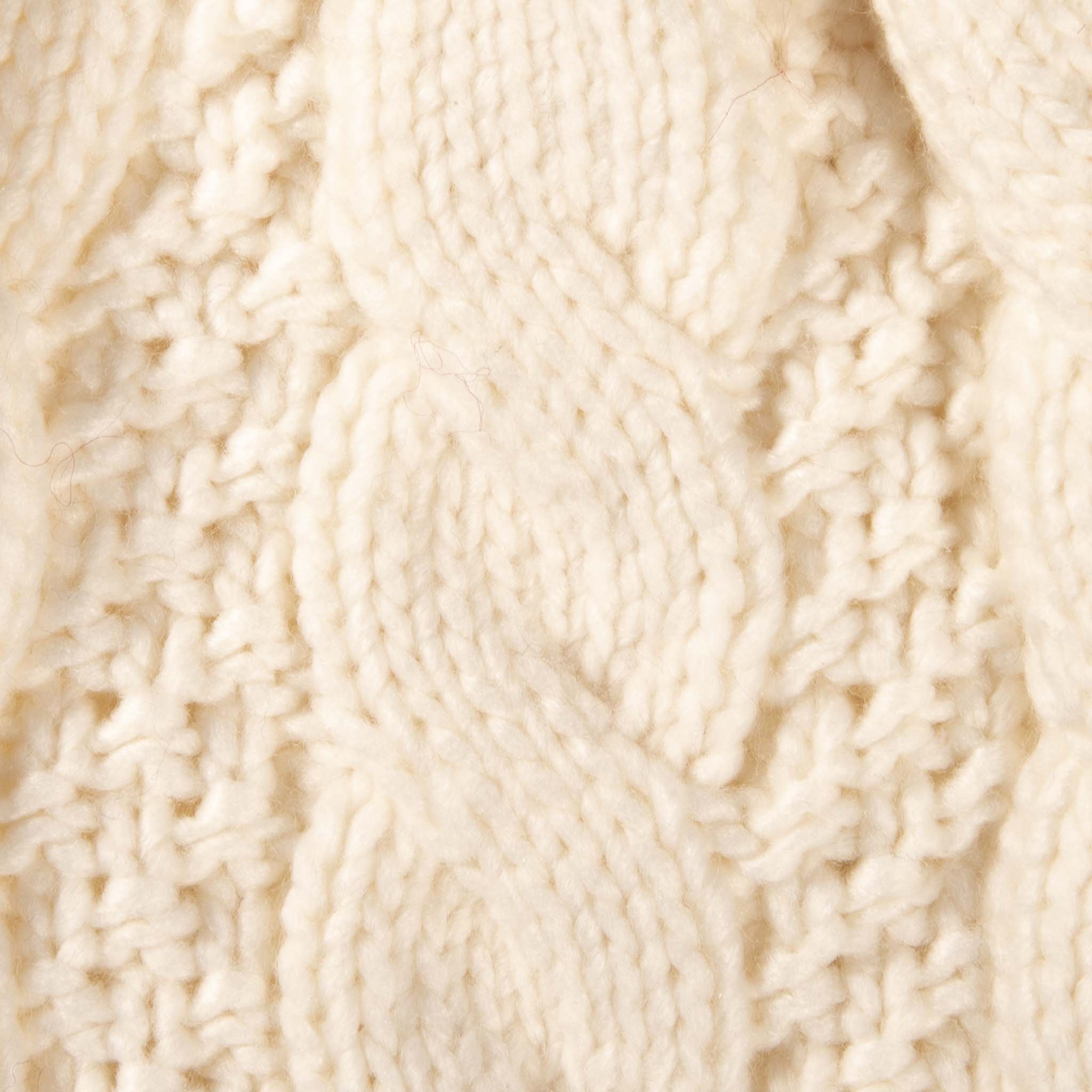 Shop the Stylish Aran Cable Tammy Hat with Faux Fur Trim