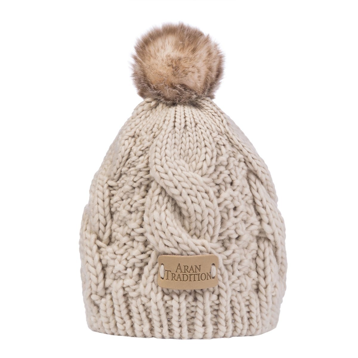 Aran Junior Cable Tammy Hat - Mini Me | Classic Chunky Cable Knit