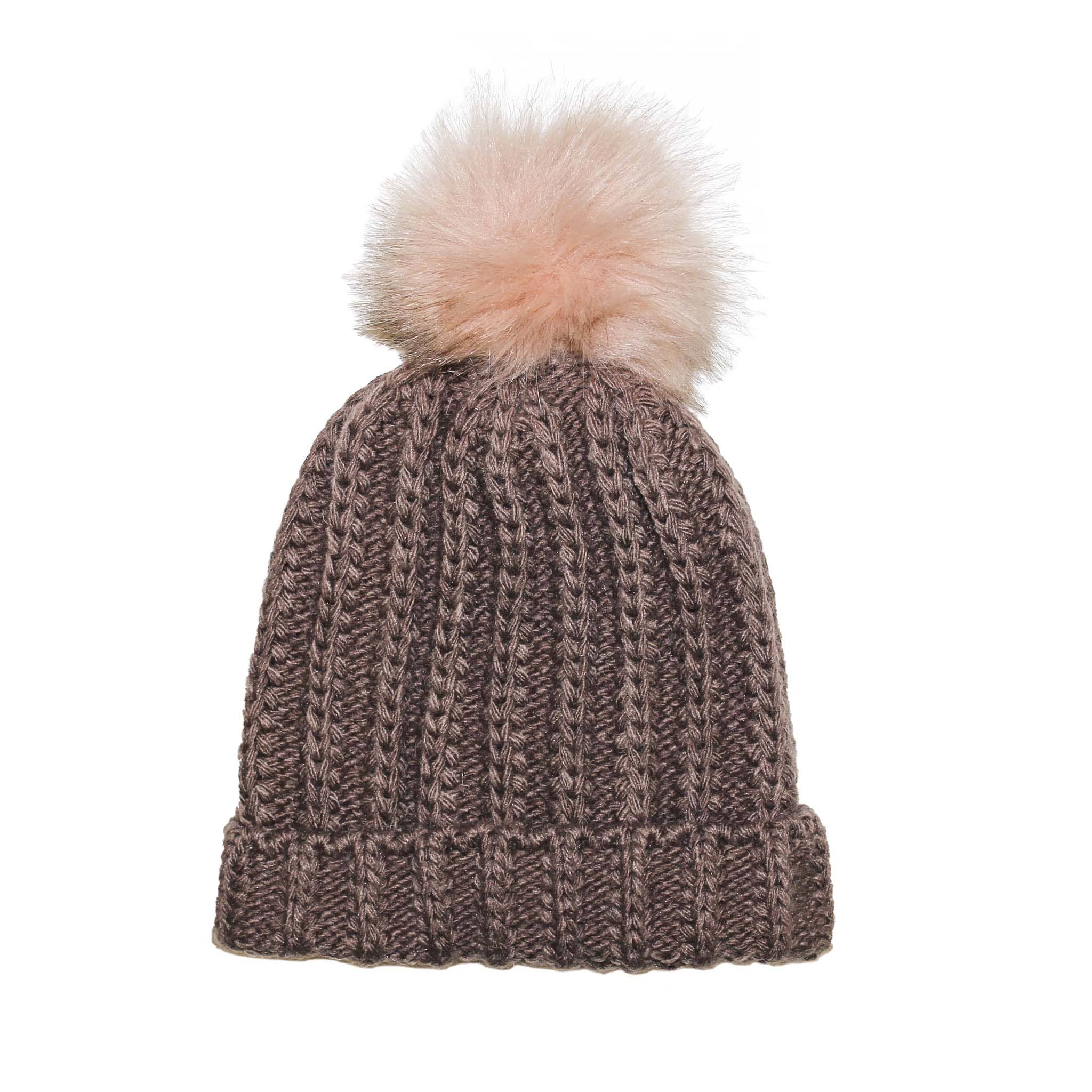 Stay Cozy & Stylish with Fisherman Stitch Pom Pom Hat