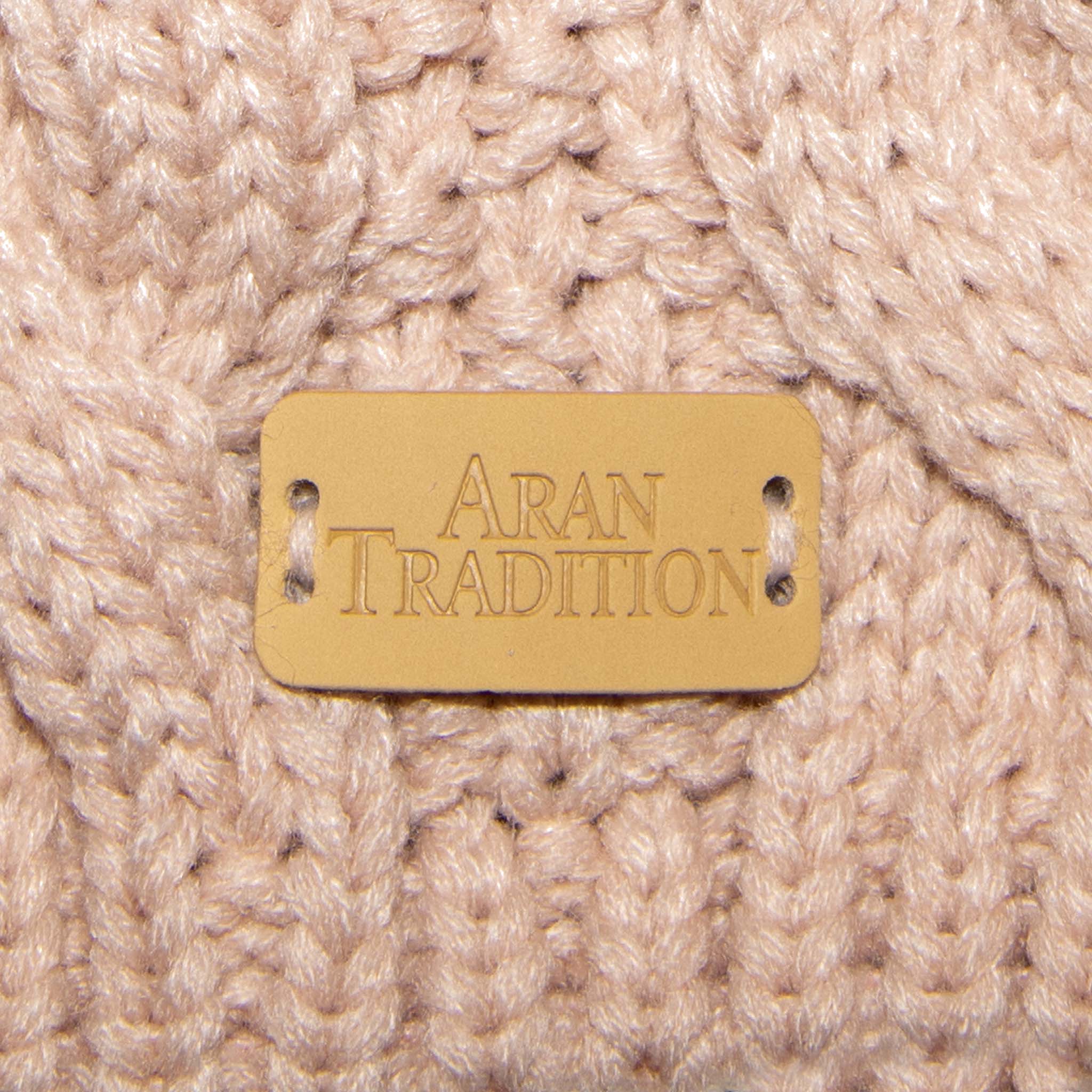 Shop the Stylish Aran Cable Tammy Hat with Faux Fur Trim