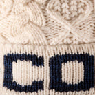 Aran Diamond Cable Scotland Pom Pom Hat