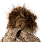 Show Your National Pride with the Aran Cable Dublin Pom Pom Beanie Hat