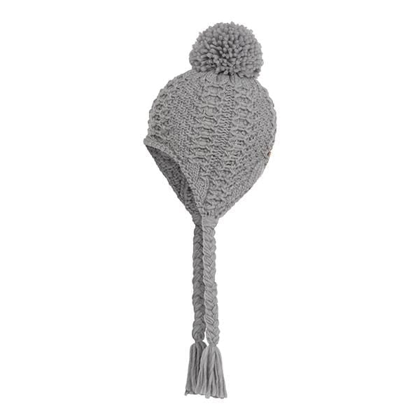 Stay Cozy & Chic with Honeycomb Knit Pom Pom Trapper Hat