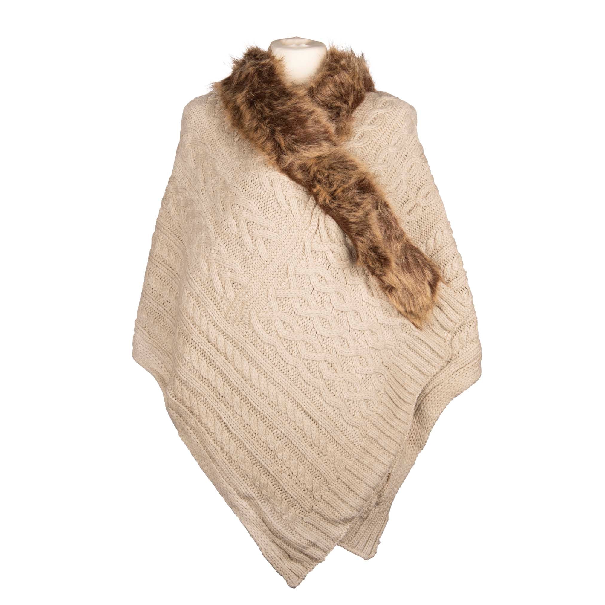 Cable Knit Shawls: Timeless Elegance by Aran Traditions