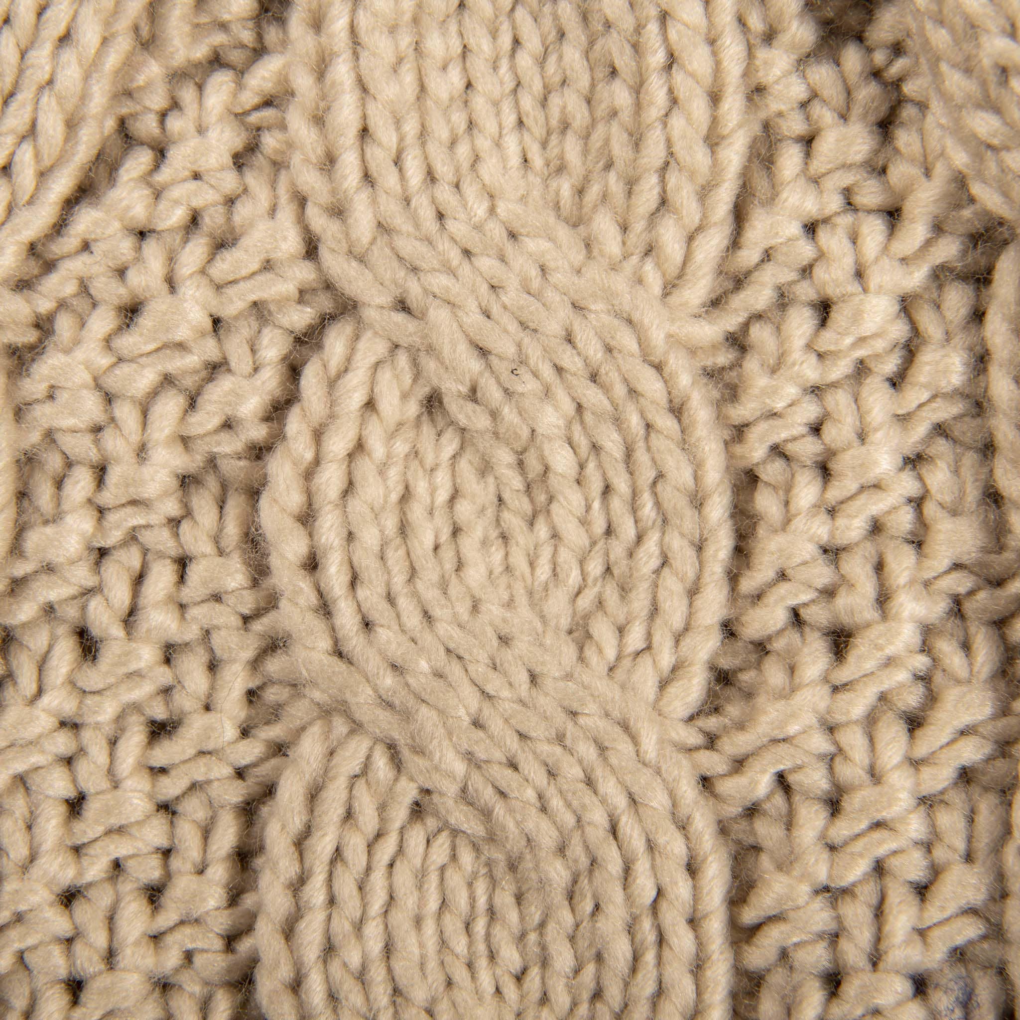 Shop the Stylish Aran Cable Tammy Hat with Faux Fur Trim