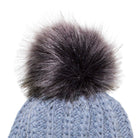 Stay Cozy & Stylish with Fisherman Stitch Pom Pom Hat