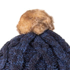 Navy Blue Colour Collection | Cable Knit Accessories in 100% Acrylic