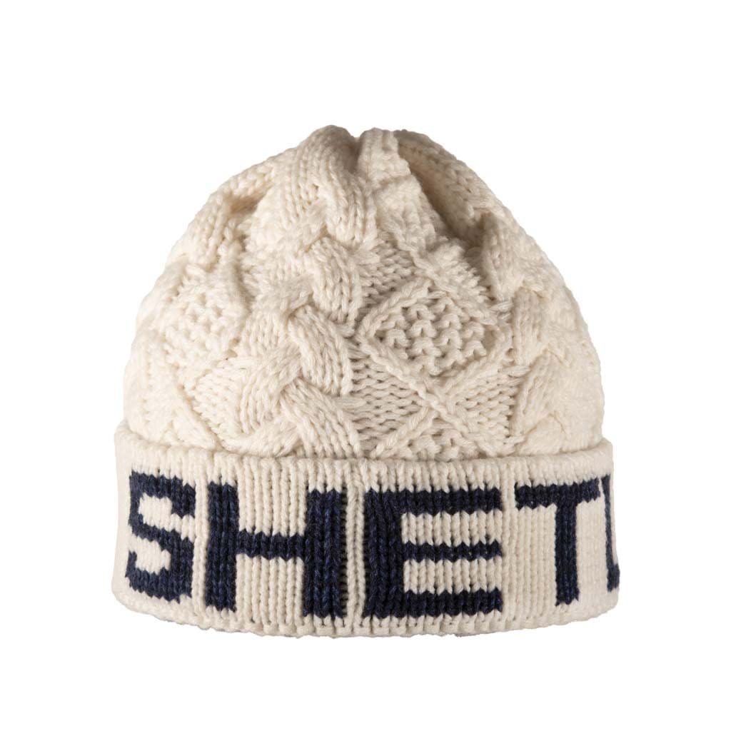 Elevate Your Style with Aran Diamond Cable Shetland Beanie