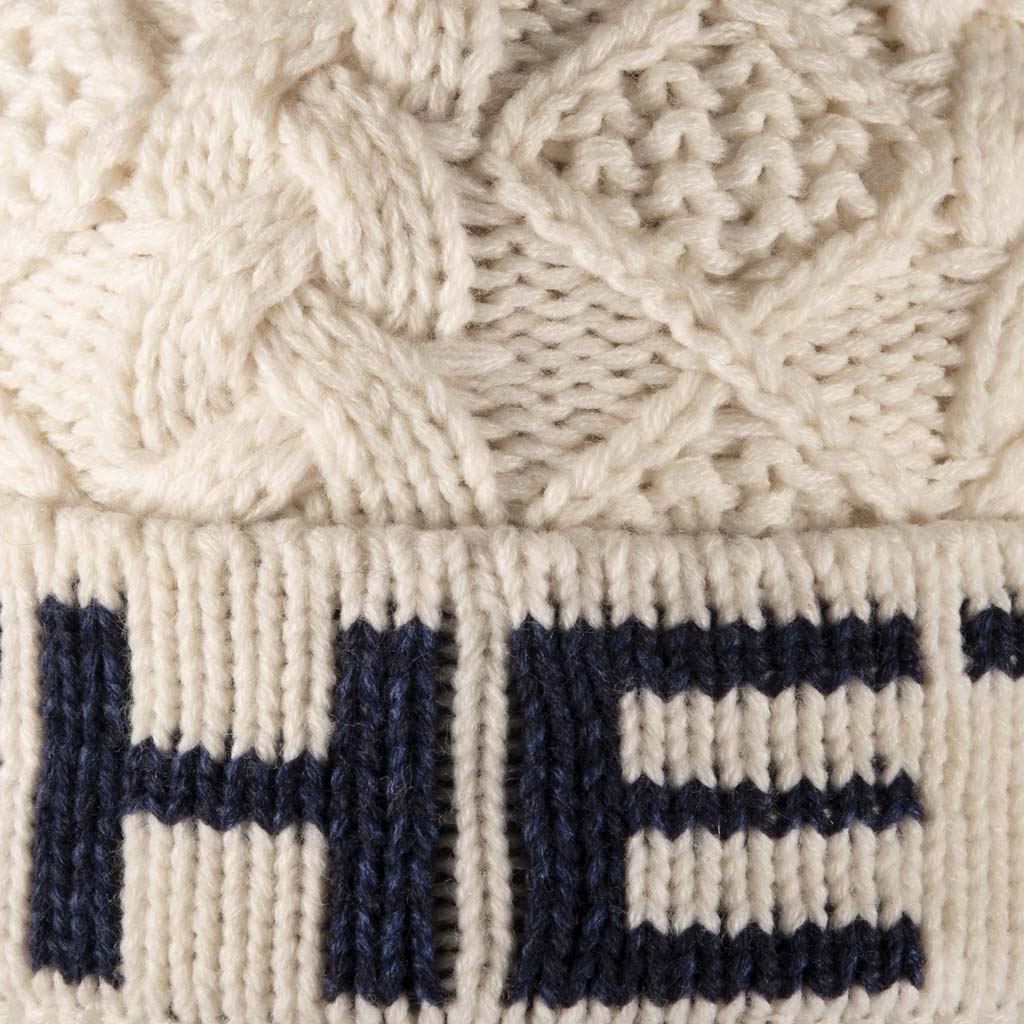 Elevate Your Style with Aran Diamond Cable Shetland Beanie