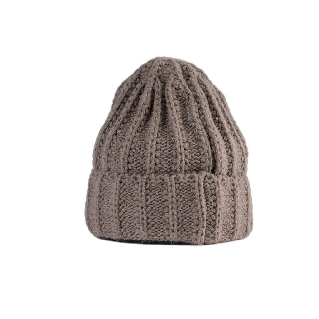 Stay Cozy in Style with Fisherman Stitch Lined Beanie Hat