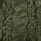 Dark Green Colour Collection: Acrylic Knit Winter Accessories