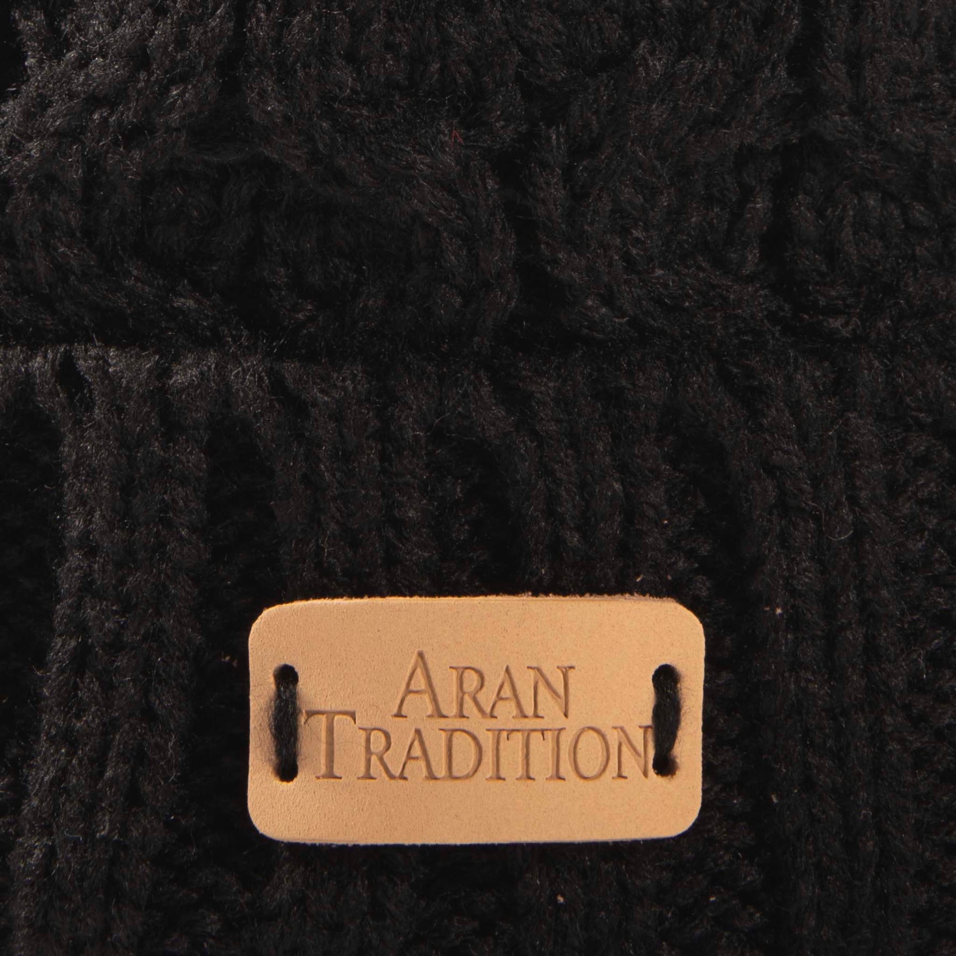 Adults Knitted Beanie - Aran Cream