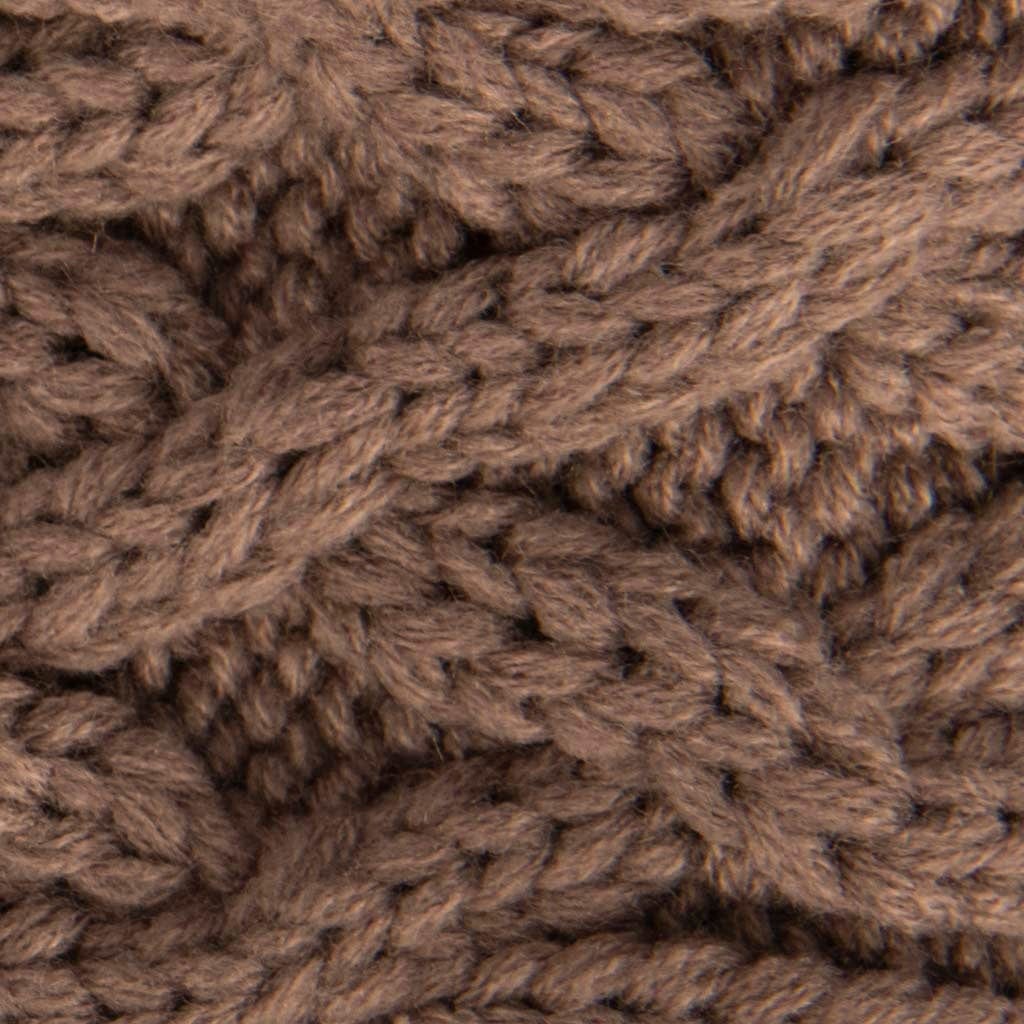Mushroom Colour Collection - 100% Acrylic Knit Winter Accessories