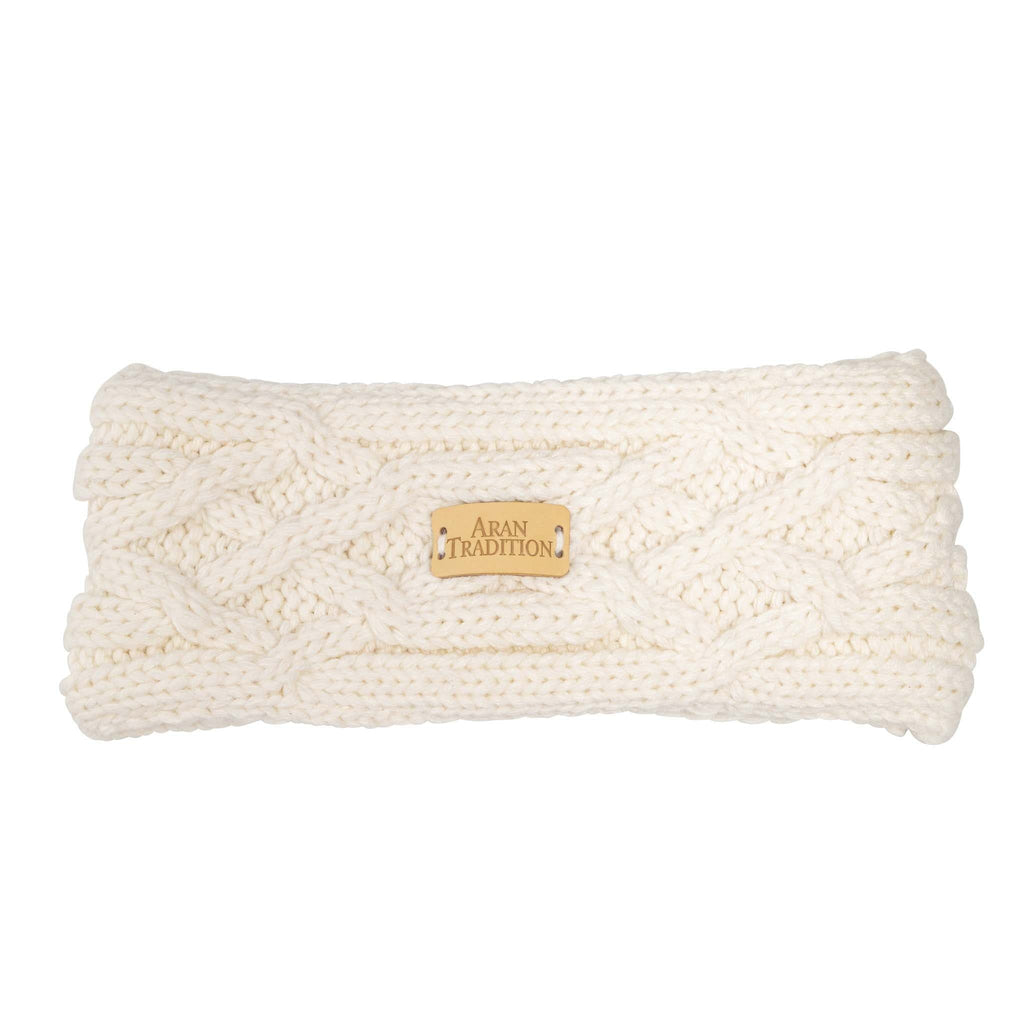 Stay Warm & Stylish with Aran Cable Knit Headband