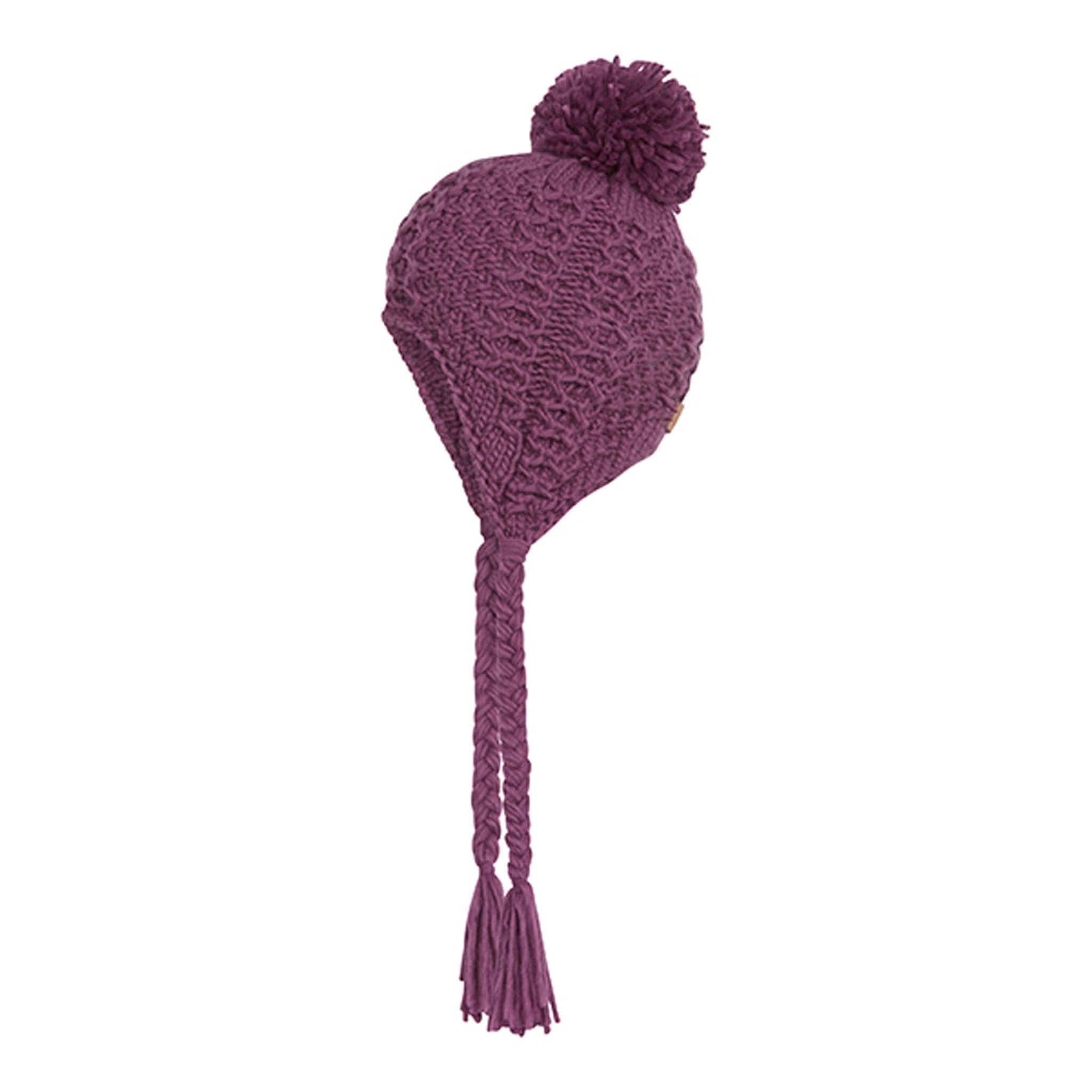 Stay Cozy & Chic with Honeycomb Knit Pom Pom Trapper Hat