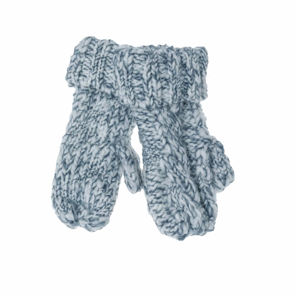Aran Junior Cable Mittens - Mini Me Match | Cute Cable Knit for Kids