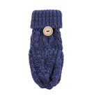 Aran Junior Cable Fold-over Mittens | Chunky Knit Mittens for Kids