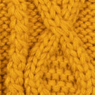 Stay Cozy & Chic with Aran Cable Knit Mittens | Diamond Cable Design