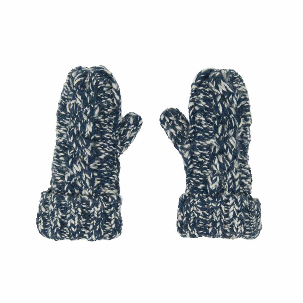 Aran Junior Cable Mittens - Mini Me Match | Cute Cable Knit for Kids