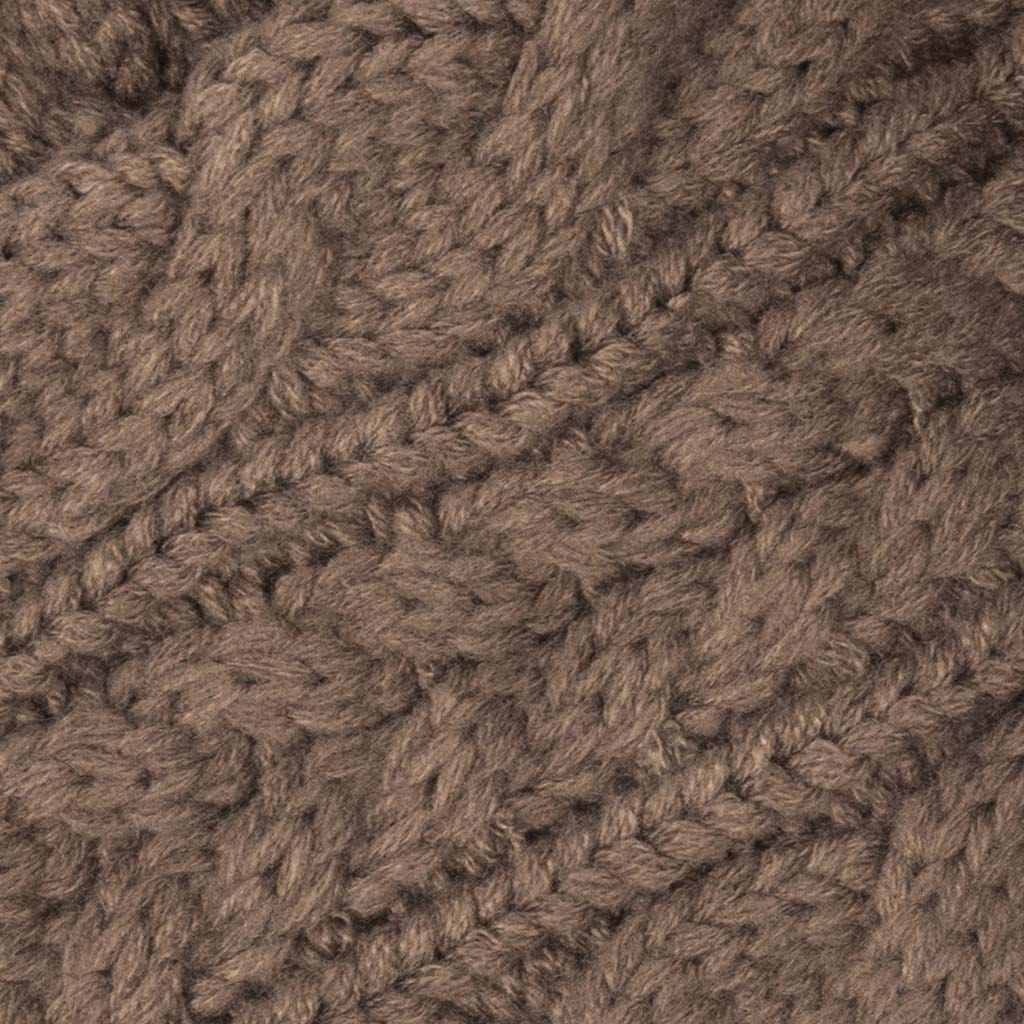 Mushroom Button Wrap Scarf close up