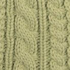 Aran Cable Button Wrap Scarf