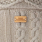 Aran Cable Shawl Neck Cape | Traditional Design | Cozy Knit
